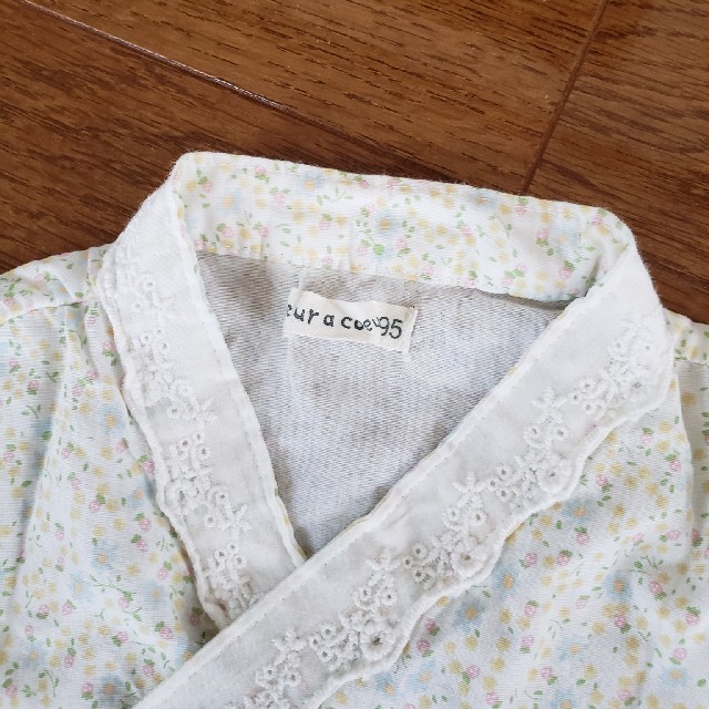 クーラクール　甚平　95 キッズ/ベビー/マタニティのキッズ服女の子用(90cm~)(甚平/浴衣)の商品写真