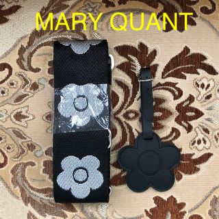 マリークワント(MARY QUANT)の未使用 マリークワント トランクベルト&ネームタグ レア！(旅行用品)