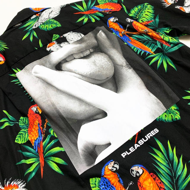 Supreme(シュプリーム)の【L】PLEASURES プレジャーズ アロハオープンシャツ ALOHA メンズのトップス(シャツ)の商品写真