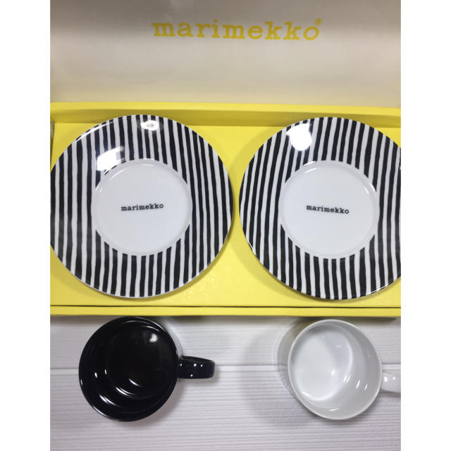 マリメッコ FUJIEI LIFESTYLE カップ&ソーサー 未使用品