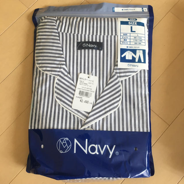 Mac-House(マックハウス)のＬ Navy パジャマ メンズのトップス(その他)の商品写真