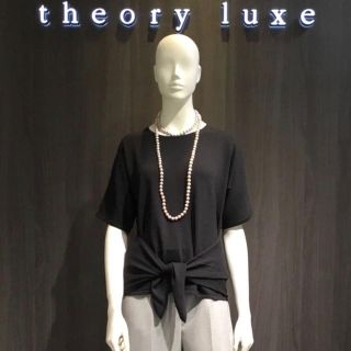 セオリーリュクス(Theory luxe)の専用 theory luxe リボンディテール プルオーバー 18SS 昨季(カットソー(半袖/袖なし))