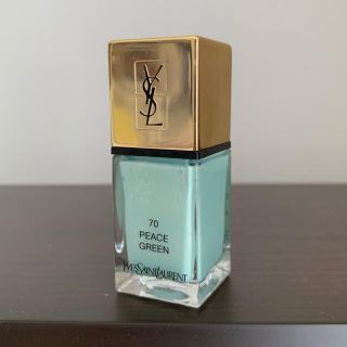 イヴサンローランボーテ(Yves Saint Laurent Beaute)のイヴサンローラン/PEACE GREEN【70番】ポリッシュ6割残(マニキュア)