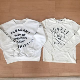 レピピアルマリオ(repipi armario)のrepipi  LOVE it セット売り(Tシャツ/カットソー)