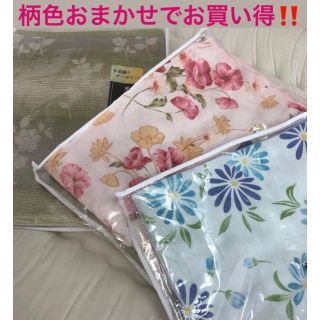 新品‼️柄色おまかせ^_^１枚の価格です！三河木綿多重織ガーゼケット シングル(タオルケット)