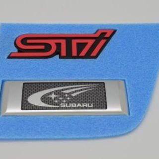 スバル　レターマークとＳＴＩ（２点で！）(車種別パーツ)