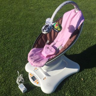 フォーマムズ(4moms)のママルー  mamaRoo  4moms  ピンク  電動バウンサー(その他)