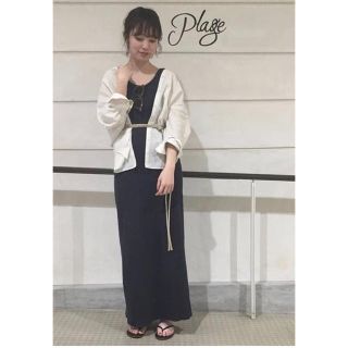 プラージュ(Plage)のplage★ハーフスリーブリネンシャツ★plage2018SS(シャツ/ブラウス(長袖/七分))