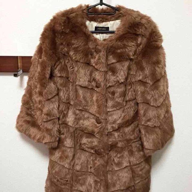 rienda(リエンダ)のrienda ファーコート レディースのジャケット/アウター(毛皮/ファーコート)の商品写真