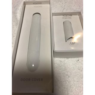 アイコス(IQOS)のアイコス3 IQOS3 iqos3 ドアカバー キャップ 白(タバコグッズ)