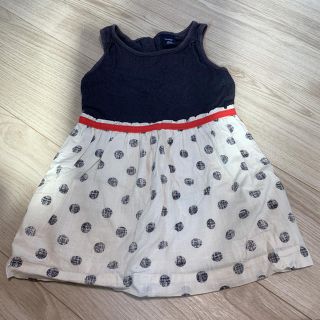 ベビーギャップ(babyGAP)のSALE☆baby gap ワンピース ドット ９０cm(ワンピース)