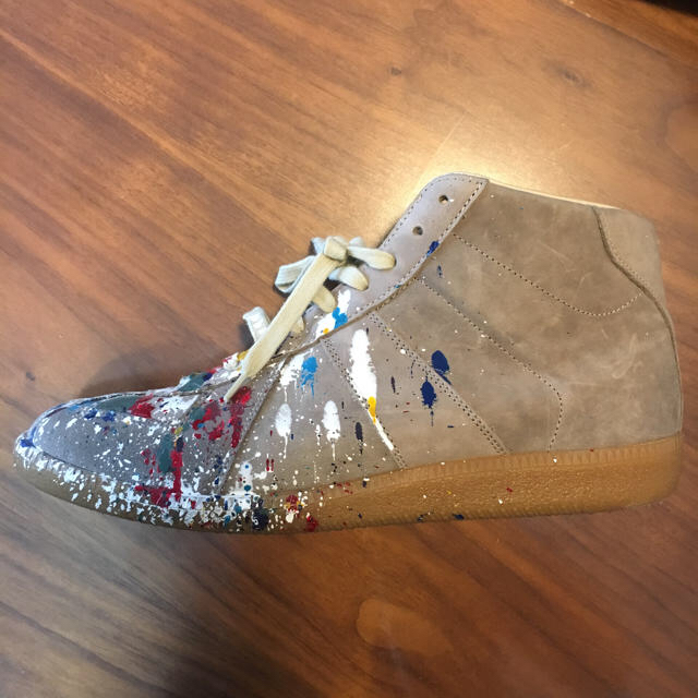 Maison Martin Margiela(マルタンマルジェラ)のマルジェラ ハイカット メンズスニーカー 42 メンズの靴/シューズ(スニーカー)の商品写真