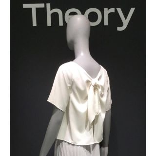 セオリー(theory)のTheory ウォッシャブル ブラウス 新品(シャツ/ブラウス(半袖/袖なし))