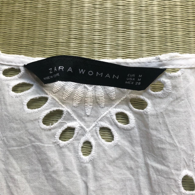 ZARA(ザラ)のZARA ブラウス レディースのトップス(シャツ/ブラウス(半袖/袖なし))の商品写真