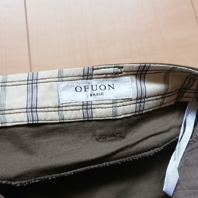 OFUON(オフオン)の値下交渉OK モスグリーン カジュアルパンツ カーゴパンツ レディースのパンツ(カジュアルパンツ)の商品写真