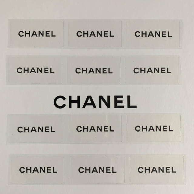 CHANEL(シャネル)のCHANEL クリア ステッカー インテリア/住まい/日用品の文房具(シール)の商品写真