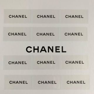 シャネル(CHANEL)のCHANEL クリア ステッカー(シール)