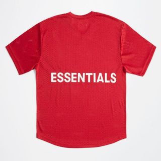 フィアオブゴッド(FEAR OF GOD)のFOG Essentials Mesh T-Shirts 赤 メッシュ tシャツ(Tシャツ/カットソー(半袖/袖なし))