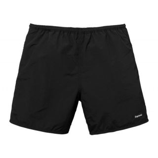 シュプリーム(Supreme)の黒 S supreme nylon water short black 18SS(水着)