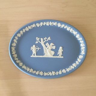 ウェッジウッド(WEDGWOOD)のウエッジウッド ジャスパー 飾り皿(置物)