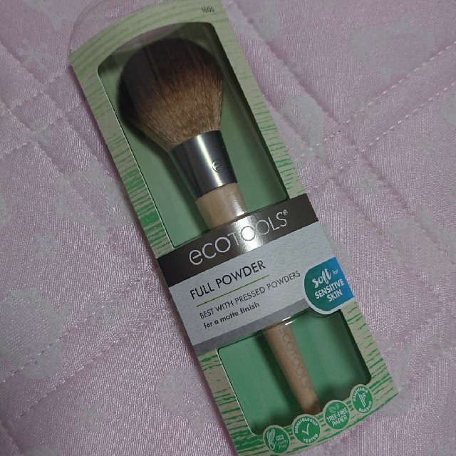 エコツールズ FULL powder ブラシ コスメ/美容のベースメイク/化粧品(その他)の商品写真