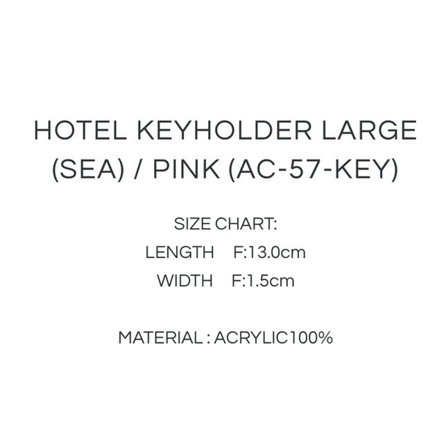 Ron Herman(ロンハーマン)の[ちい様専用]WIND AND SEA HOTEL KEYHOLDER L メンズのファッション小物(キーホルダー)の商品写真