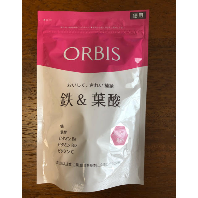 ORBIS(オルビス)のORBIS 鉄&葉酸サプリ 徳用 食品/飲料/酒の健康食品(その他)の商品写真