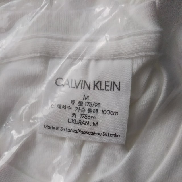 Calvin Klein(カルバンクライン)のカルバン・クライン T シャツ メンズのトップス(Tシャツ/カットソー(半袖/袖なし))の商品写真