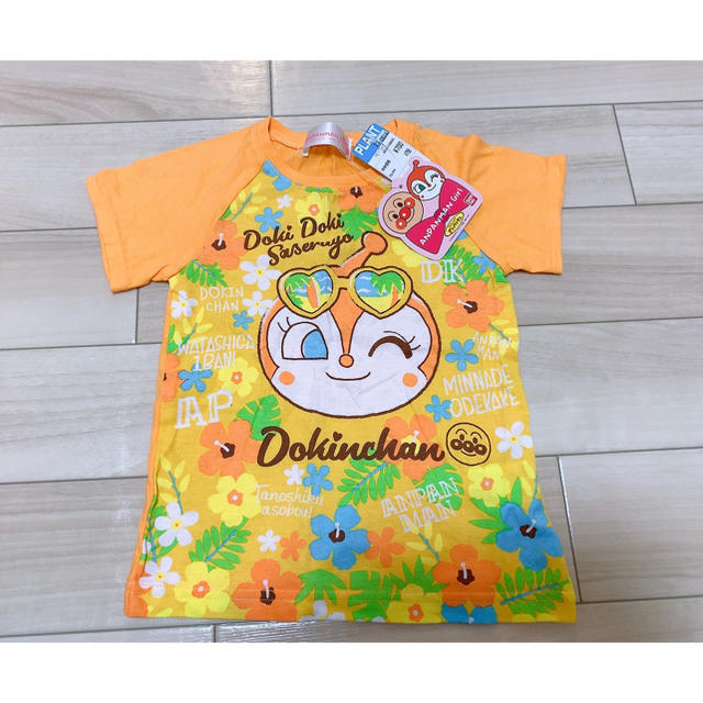 アンパンマン(アンパンマン)の(最終値下げ)ドキンちゃんTシャツ キッズ/ベビー/マタニティのキッズ服女の子用(90cm~)(Tシャツ/カットソー)の商品写真