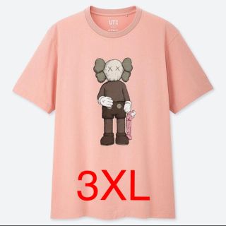 ユニクロ(UNIQLO)の3XL pink companion kaws uniqlo (Tシャツ/カットソー(半袖/袖なし))