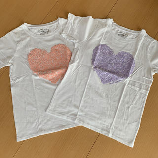 ハートマーケット(Heart Market)の【未着用】半袖ハートプリント  2枚セット(Tシャツ(半袖/袖なし))