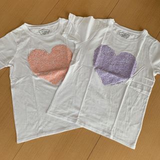 ハートマーケット(Heart Market)の【未着用】半袖ハートプリント  2枚セット(Tシャツ(半袖/袖なし))