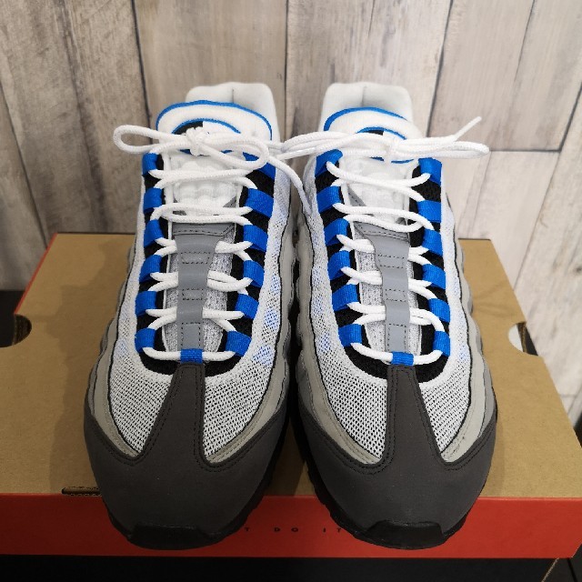 メンズAIR MAX95 クリスタルブルー　28cm