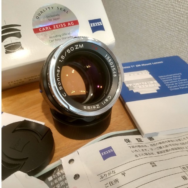 CARL ZEISS 50mm F1.5ZM極美品☆C SONNAR Mマウント