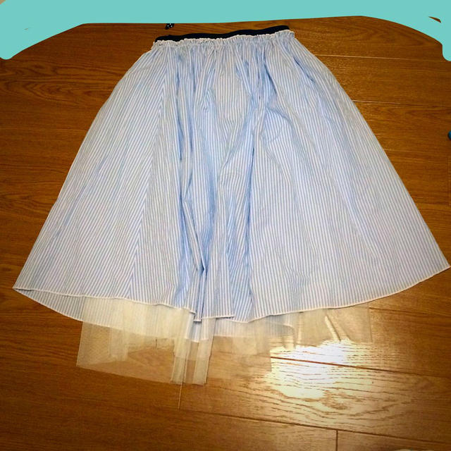 AS KNOW AS PINKY(アズノゥアズピンキー)のリバーシブル チュールスカート レディースのスカート(その他)の商品写真
