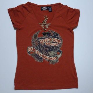 ハーレーダビッドソン(Harley Davidson)の未使用 ハーレーTシャツ S(Tシャツ(半袖/袖なし))