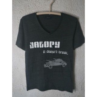 レイジブルー(RAGEBLUE)の4100　レイジブルー　半袖　Vネック　JALOPY　旧車　ポンコツ車　プリント(Tシャツ/カットソー(半袖/袖なし))