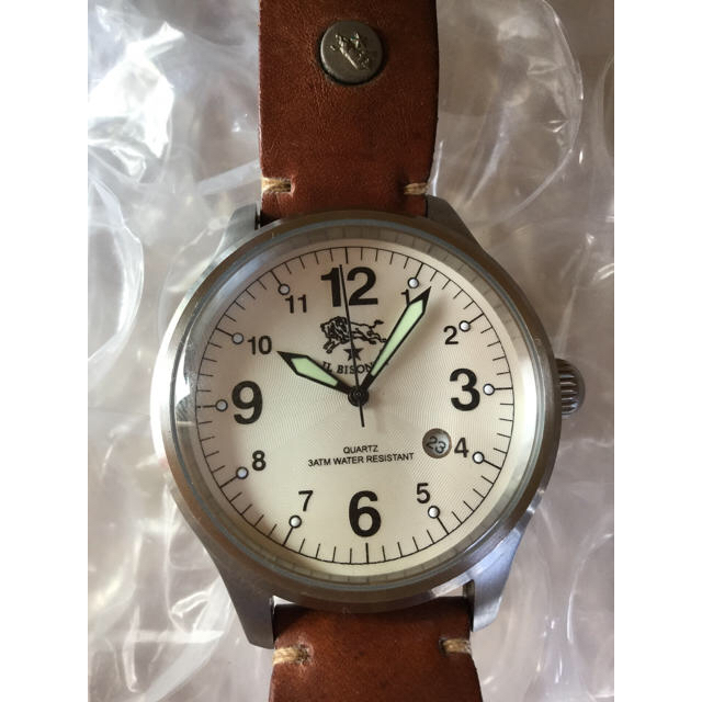 IL BISONTE(イルビゾンテ)のイルビゾンテ 腕時計 本日電池交換済み 売り切り メンズの時計(腕時計(アナログ))の商品写真