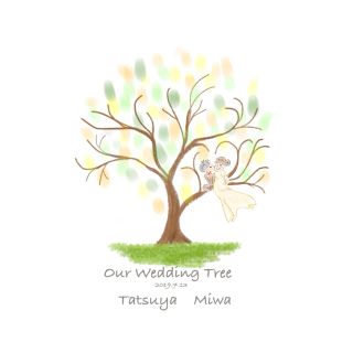 ウェディングツリー Wedding tree 結婚証明書 結婚式(その他)