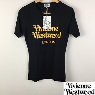 ヴィヴィアンウエストウッド(Vivienne Westwood)の新品 ヴィヴィアンウエストウッドマン 半袖Tシャツ ブラック サイズ44 タグ付(Tシャツ/カットソー(半袖/袖なし))