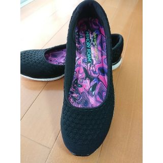 スケッチャーズ(SKECHERS)のスケッチャーズ   メモリーフォーム    24.5(スリッポン/モカシン)