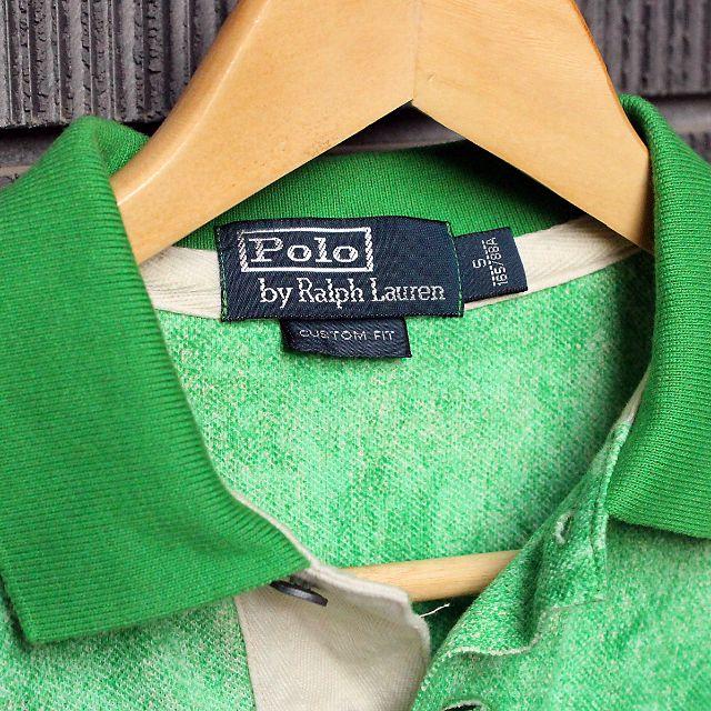 POLO RALPH LAUREN(ポロラルフローレン)の【値引】美品!アート【Ralph Lauren】 ペイント ビッグポニー 送料込 メンズのトップス(ポロシャツ)の商品写真