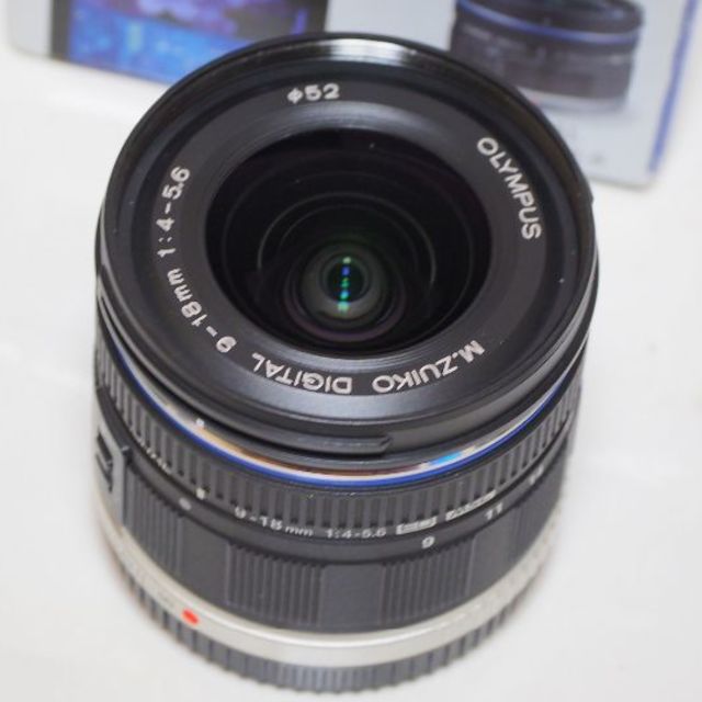 OLYMPUS(オリンパス)の極美品 保証付き DIGITAL ED 9-18mm F4.0-5.6 スマホ/家電/カメラのカメラ(レンズ(ズーム))の商品写真