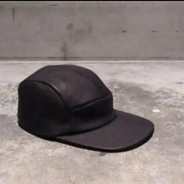 SUNSEA(サンシー)のsunsea 18aw レザーキャップ メンズの帽子(キャップ)の商品写真