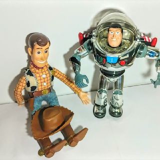 トイストーリー(トイ・ストーリー)のTOY STORY　ウッディ　バズ　セット(キャラクターグッズ)