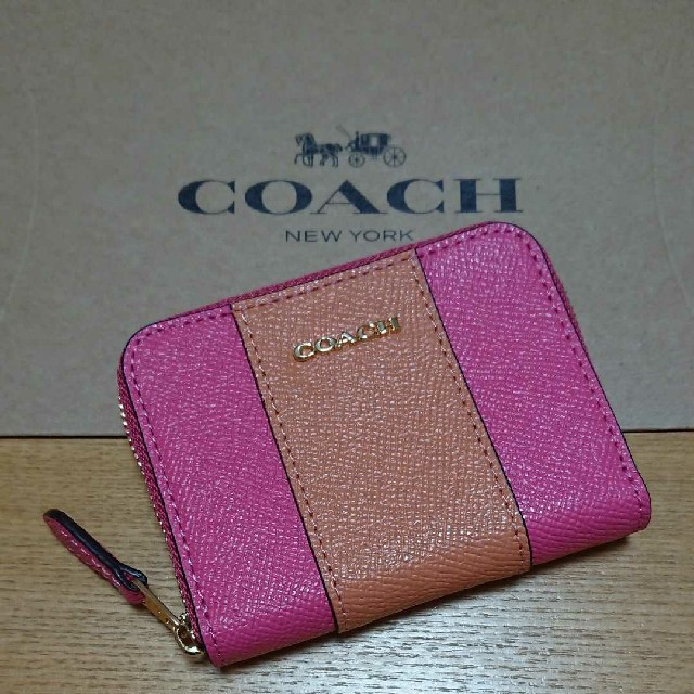 COACH(コーチ)の⭐新品⭐ COACH コーチ コインケース ⭐ ピンク ⭐ レディースのファッション小物(コインケース)の商品写真