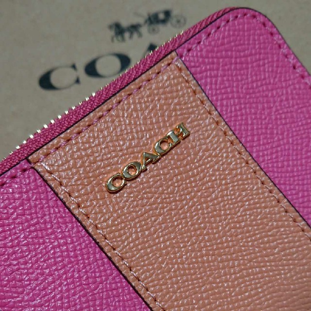 COACH(コーチ)の⭐新品⭐ COACH コーチ コインケース ⭐ ピンク ⭐ レディースのファッション小物(コインケース)の商品写真