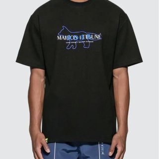 メゾンキツネ(MAISON KITSUNE')のader error maison kitsune コラボT Lサイズ(Tシャツ/カットソー(半袖/袖なし))