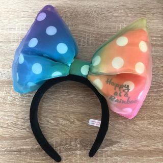 ディズニー(Disney)の【Disney】レインボーミニーカチューシャ(カチューシャ)