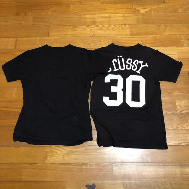 STUSSY(ステューシー)のSTUSSY &アディーフィーテッドコラボTシャツ二枚セット レディースのトップス(Tシャツ(半袖/袖なし))の商品写真